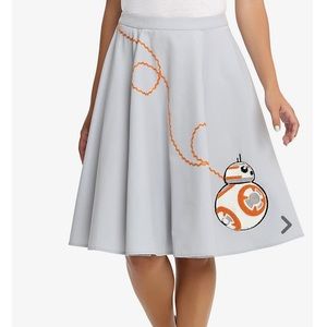 Star Wars BB-8 Droid Retro Poodle Skirt XL Large